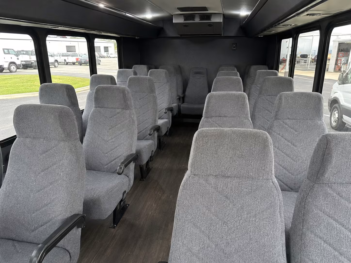 15 passenger minibus inside