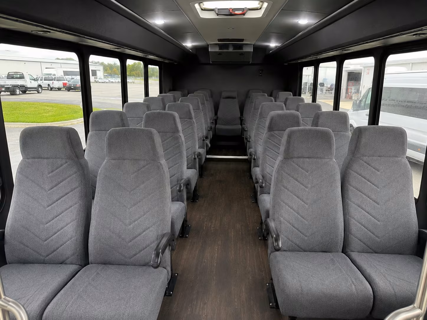 20 passenger minibus interior