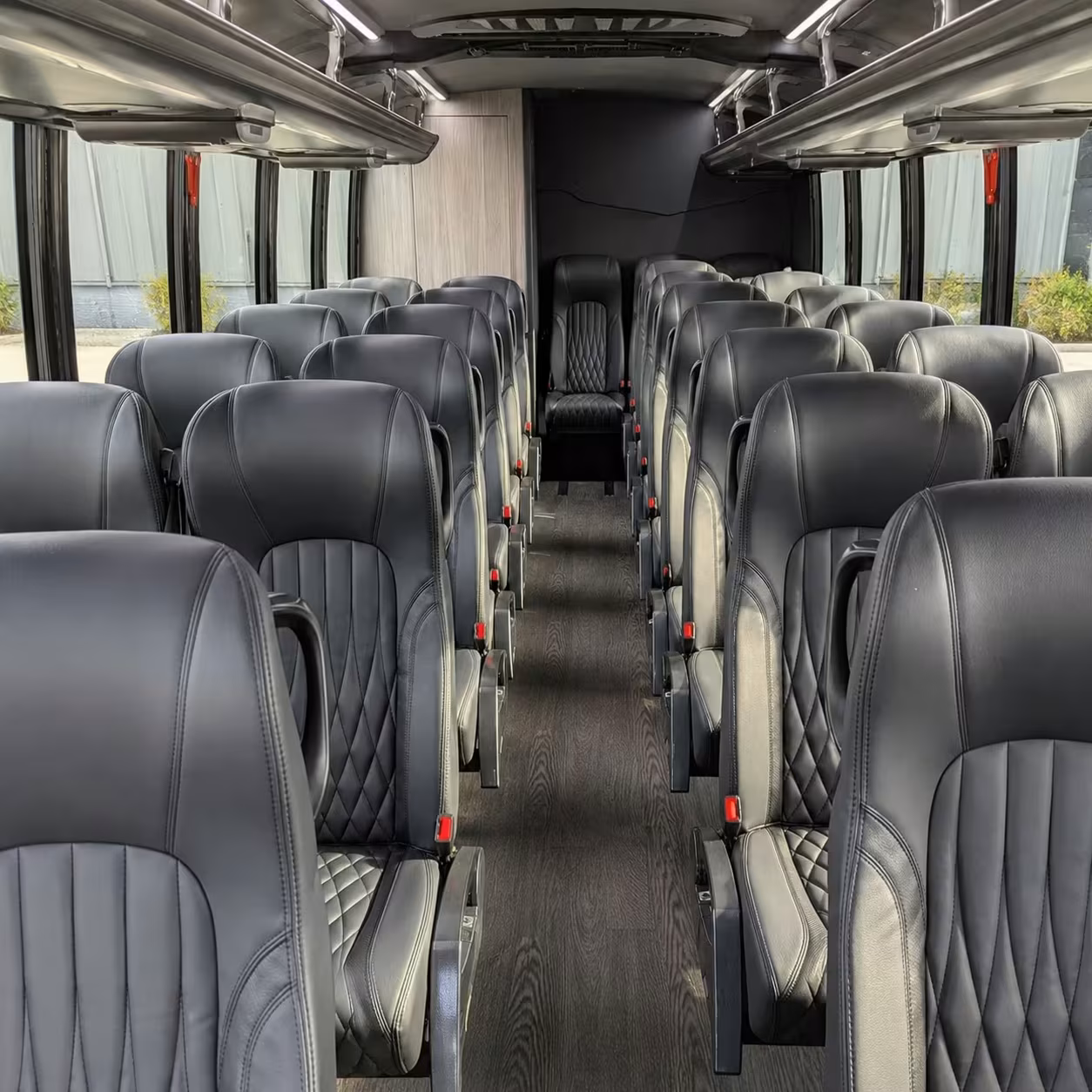 35 passenger minibus interior