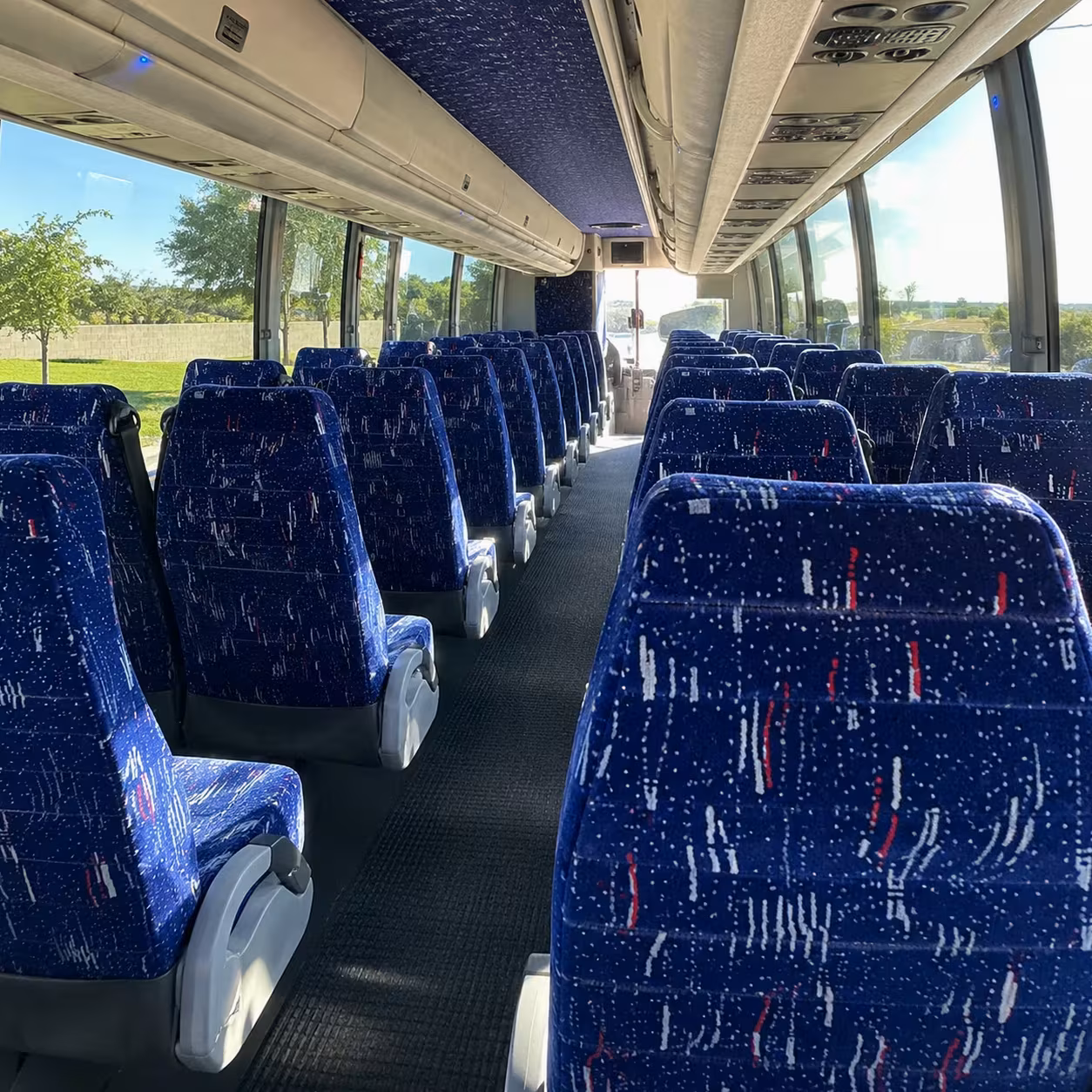 corporate long distance charter bus rentals in sunrise florida