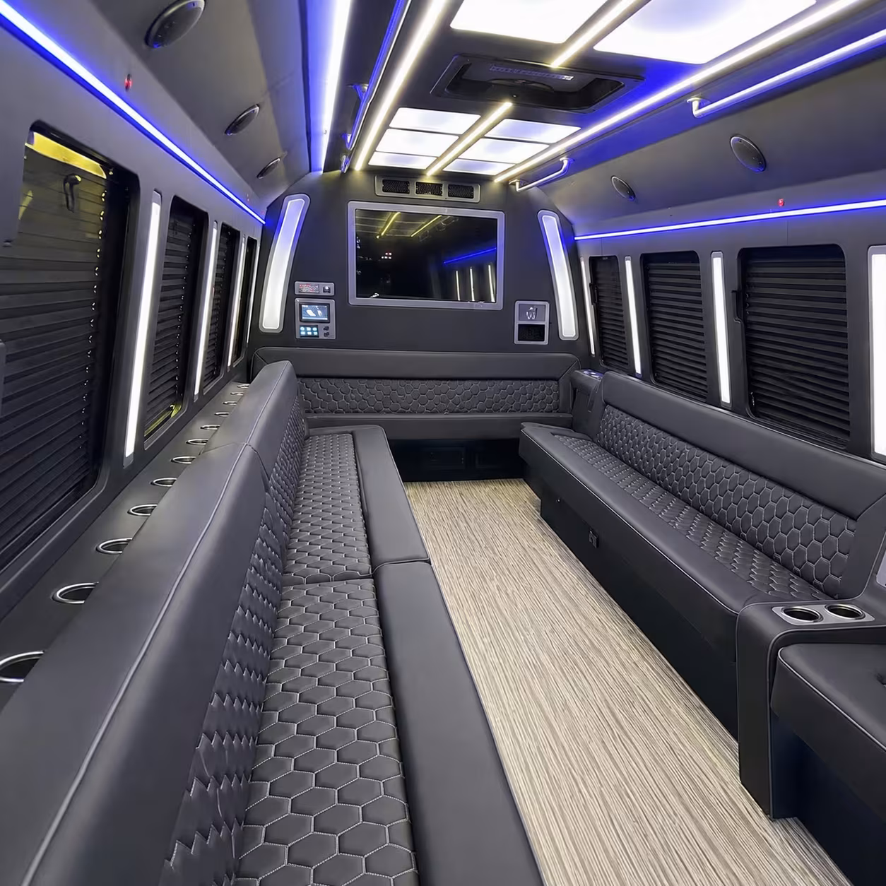 party bus interior