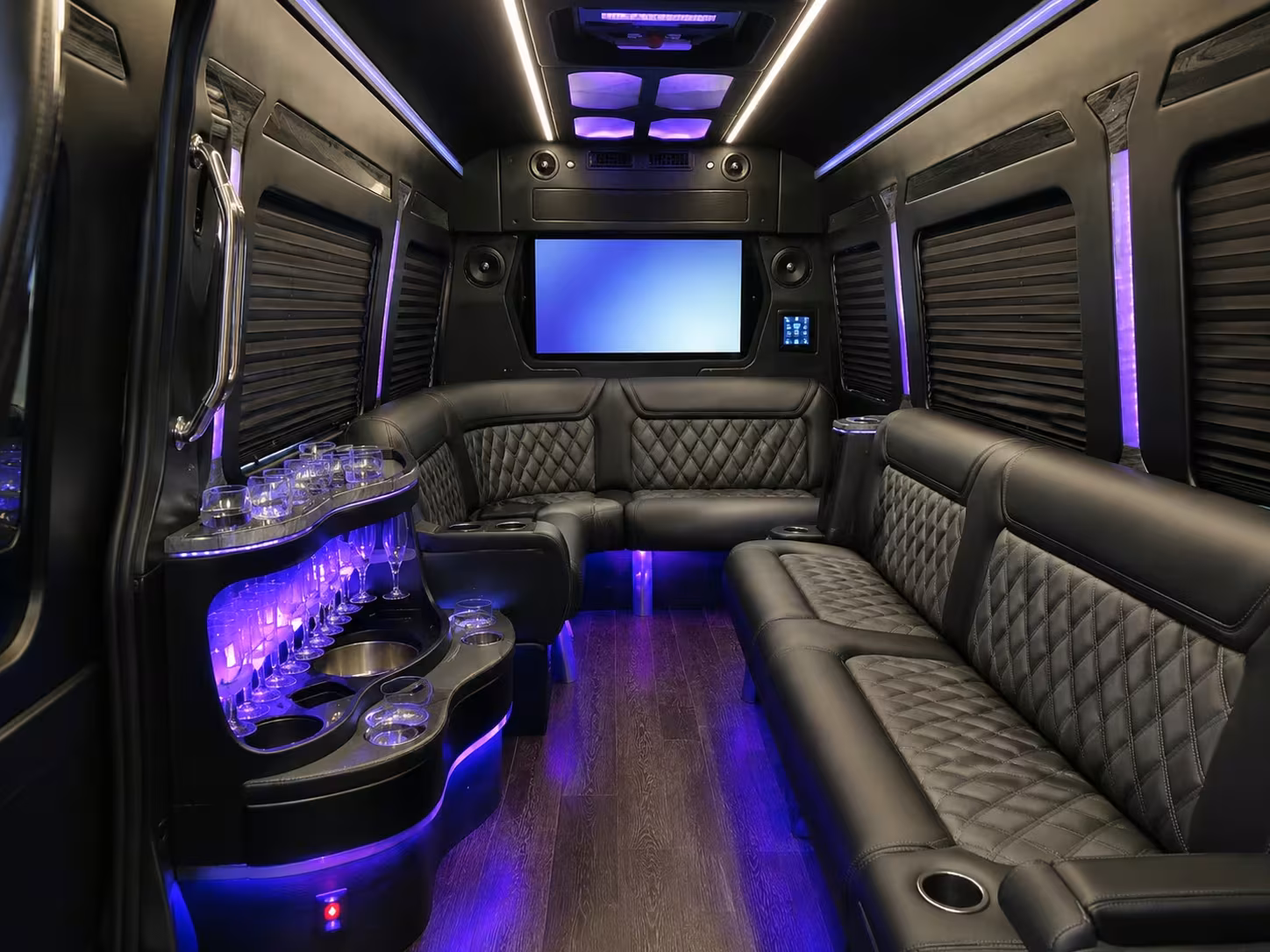 sprinter limousine inside