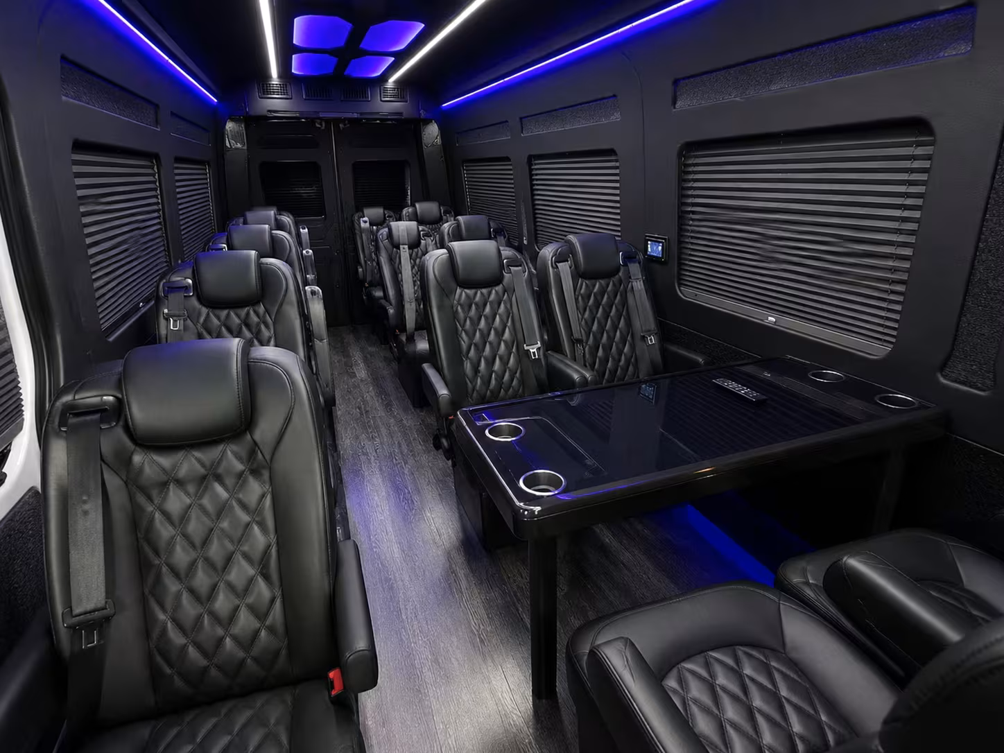 sunrise sprinter van rental with driver