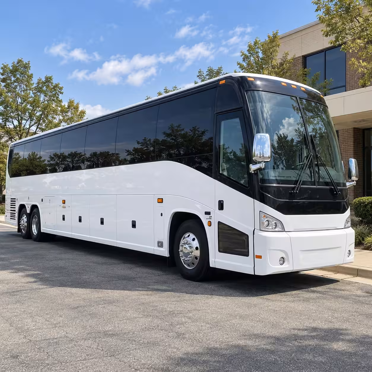 wedding shuttle buses for your sunrise wedding day timeline