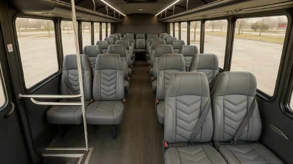 25 passenger minibus interior pompano beach