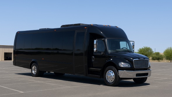 sunrise construction site shuttle bus service