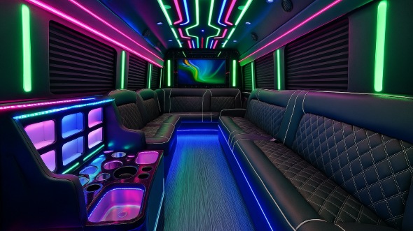 sunrise party bus rental rental